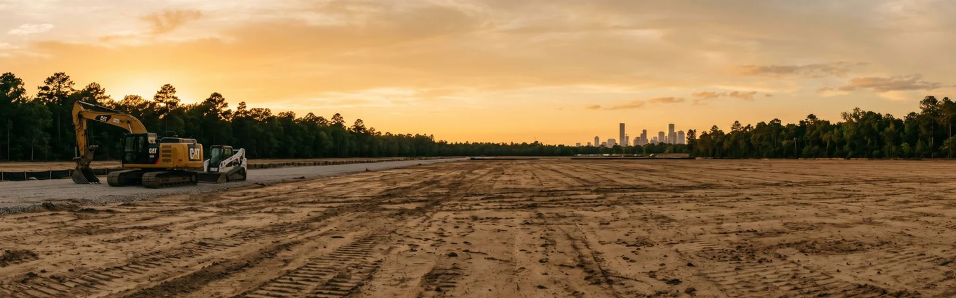 Cleared Houston acreage