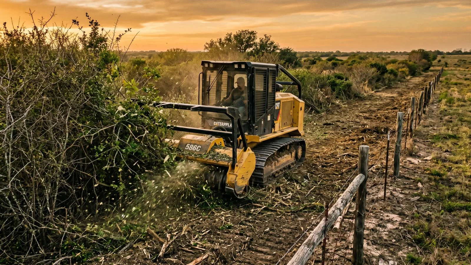 Fence Line & Access Clearing